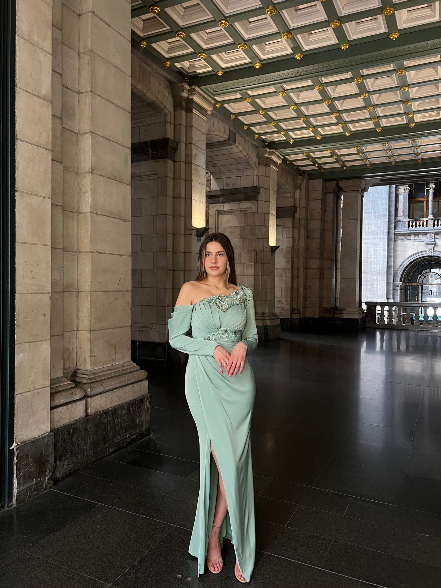 The Miray dress mint
