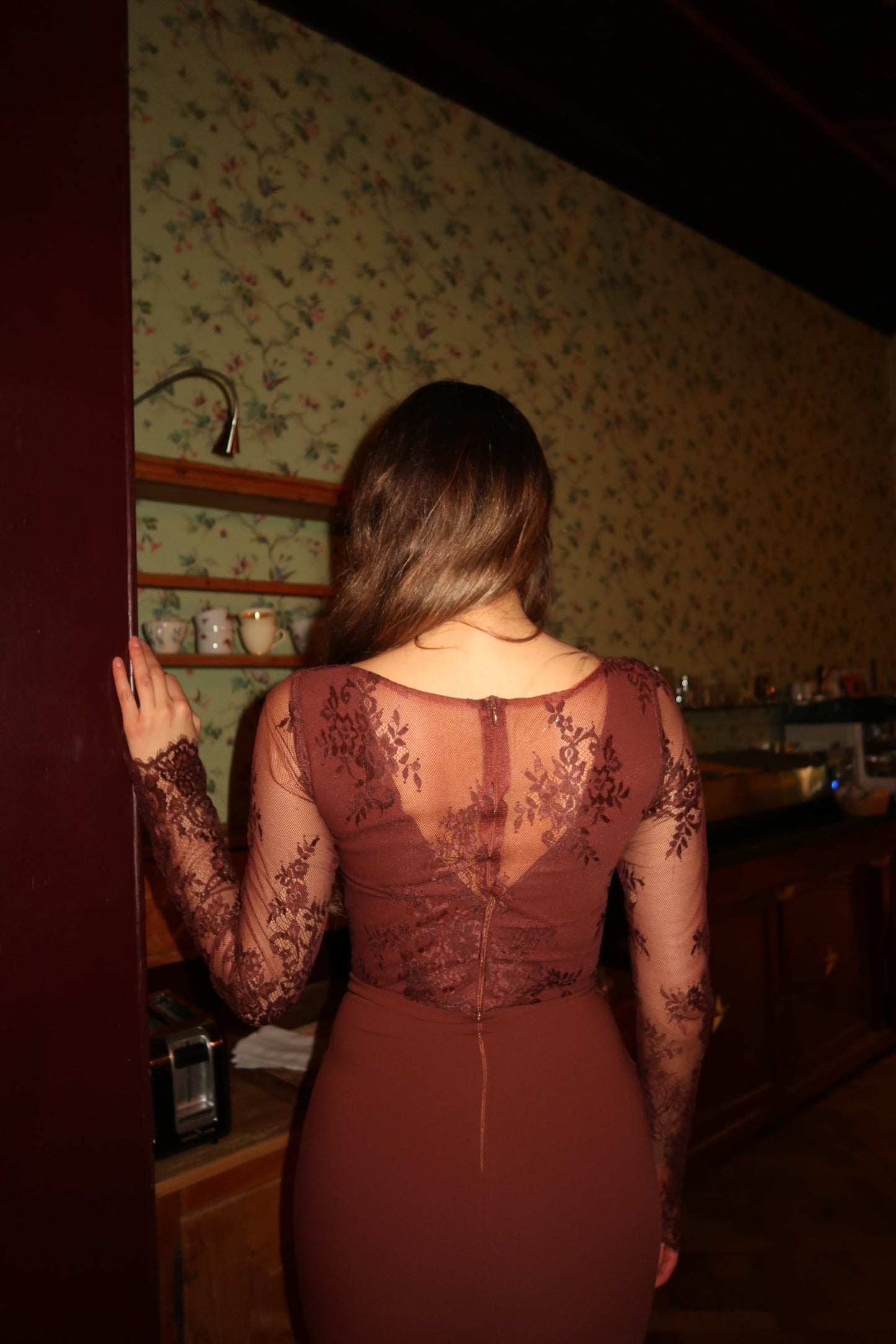 The Disena dress brown