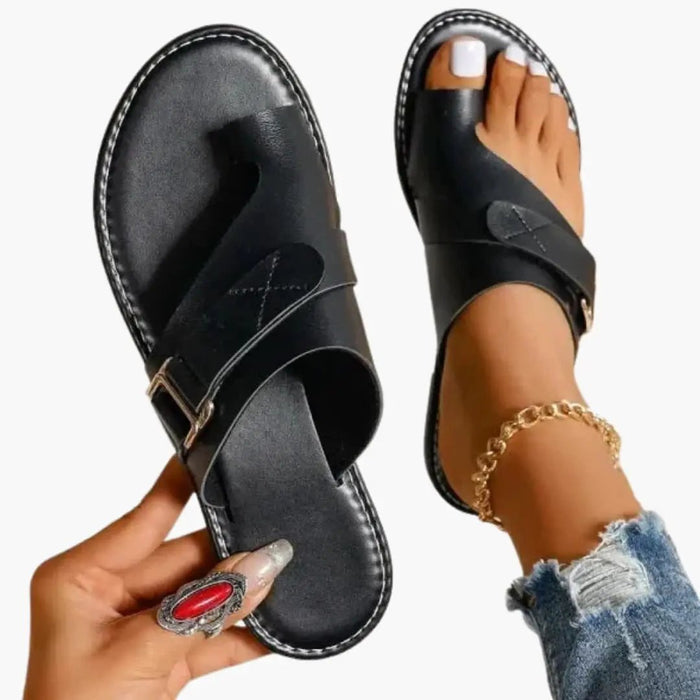 Women's Orthopedic Sandals with Arch Support and Leather Upper 2