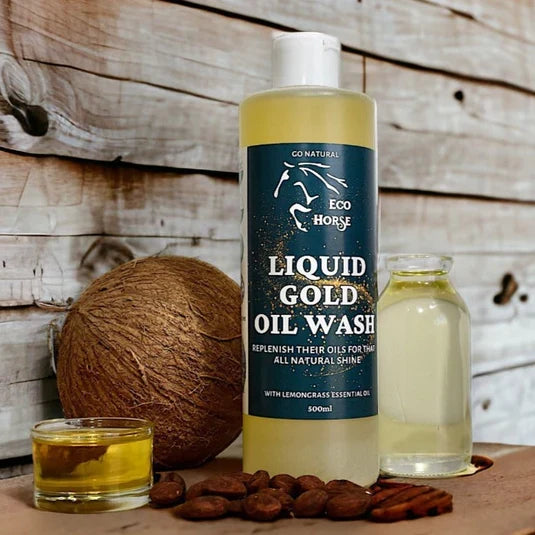 Eco Horse Liquid Gold Oil Wash (hot or cold water)