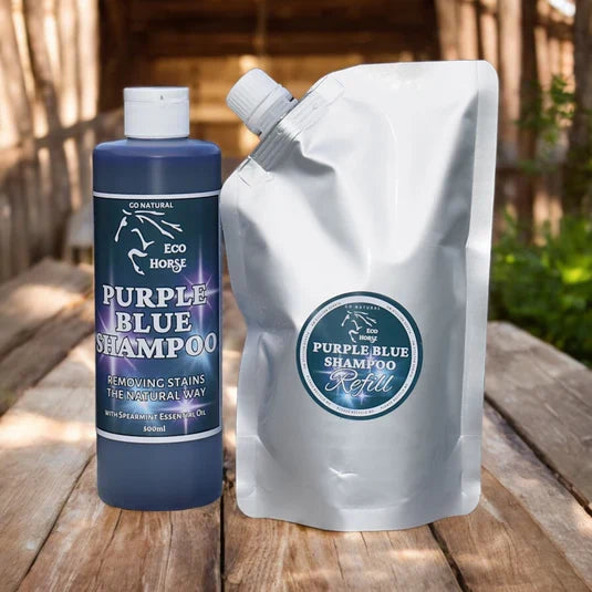 Eco Horse REFILL POUCH Purple Blue Shampoo