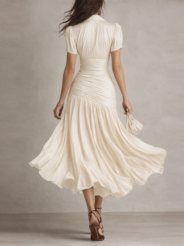 Frances ∙ Retro Striped Midi Dress 7