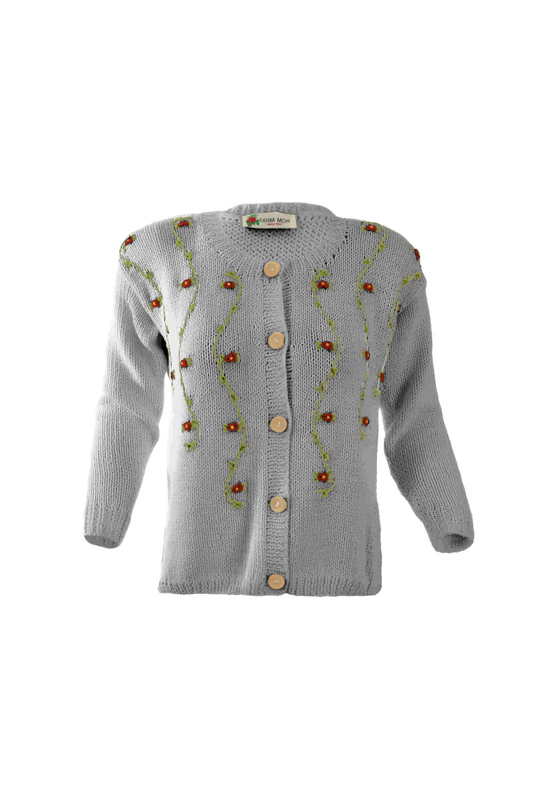 CLEMATIS Cotton Cardigan