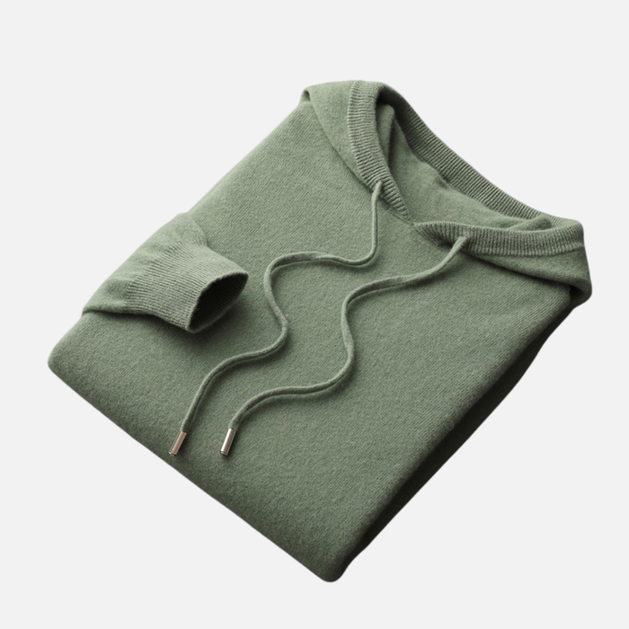 Men’s Cashmere Hoodie – Luxury Knitwear