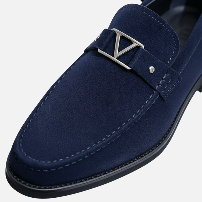 Men’s Luxury Suede Loafers – Classic Slip-On Shoes