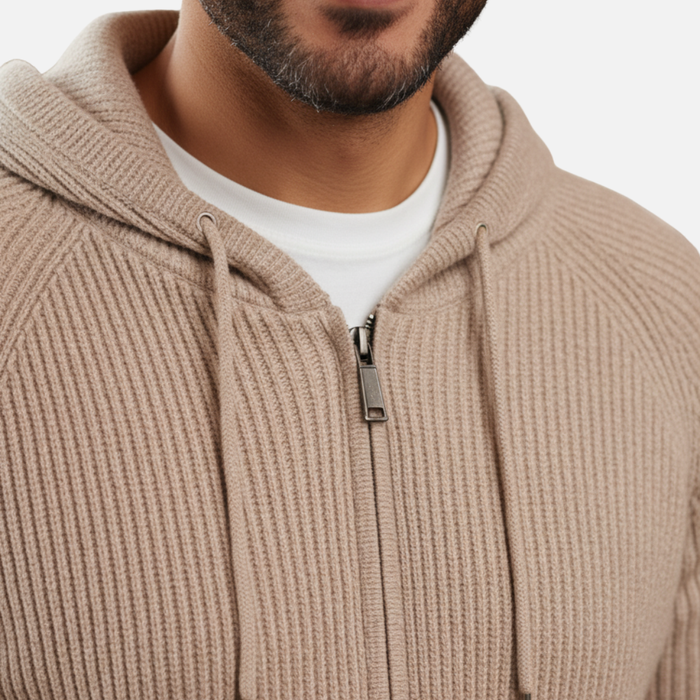 Men’s Merino Wool Cardigan - Warm Vest