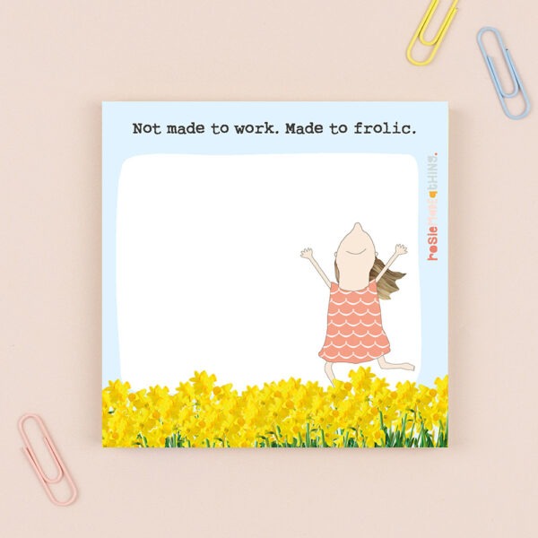 ROSIE MADE A THING - STICKY JOT PAD - Frolic