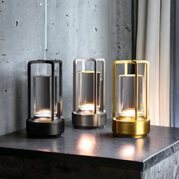 Scandinavian Wireless LED Table Lamp - NordicaGlow 2