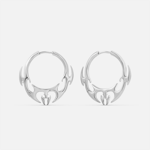 HELLFIRE WING EARRINGS