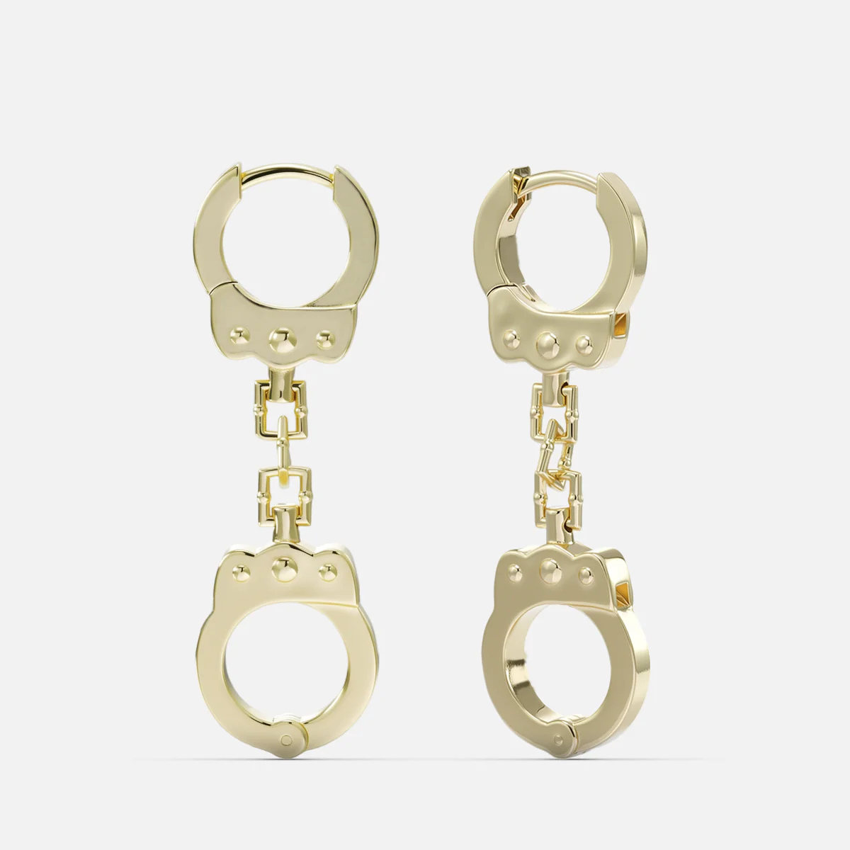 HANDCUFF CHAIN EARRINGS
