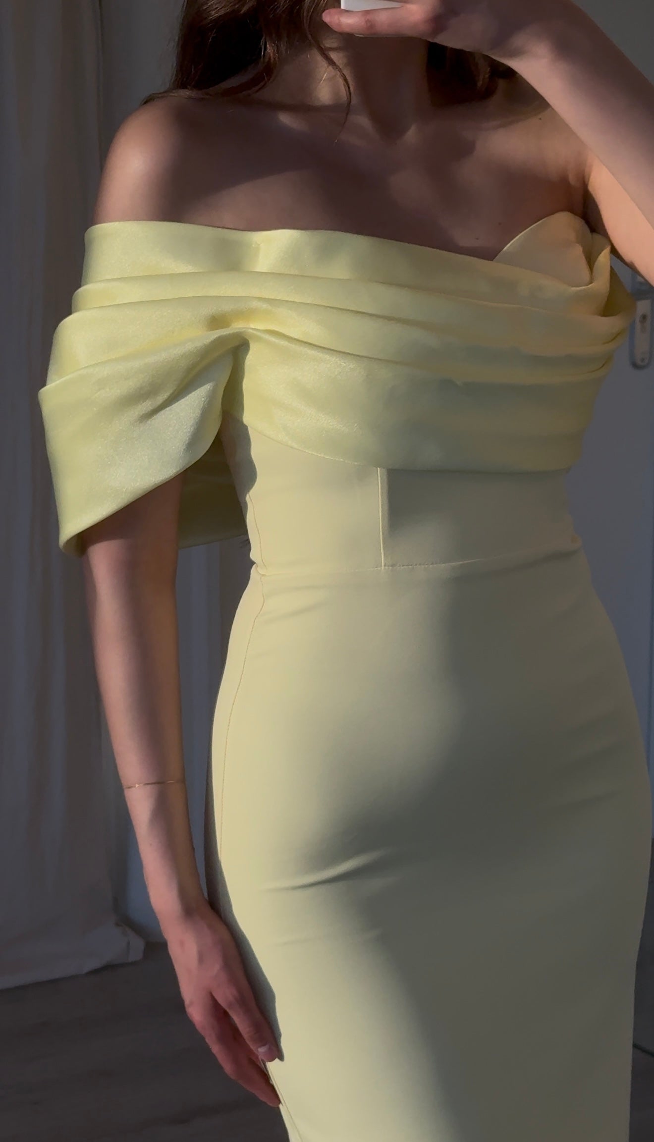 The Melodie dress yellow