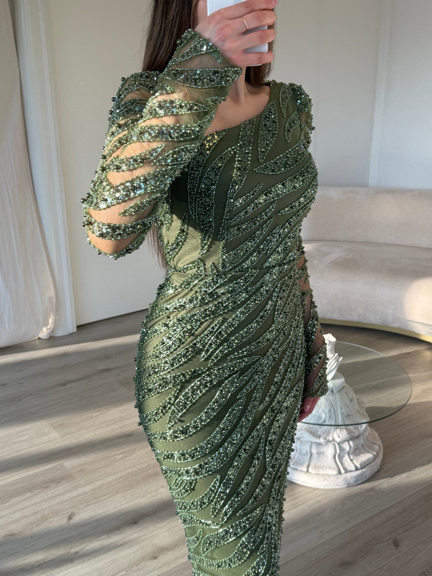 The Nivana dress khaki