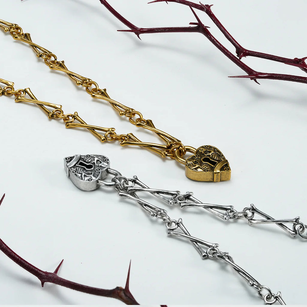 HEART LOCK NECKLACE