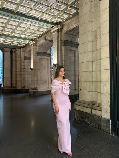 The Neva dress soft pink
