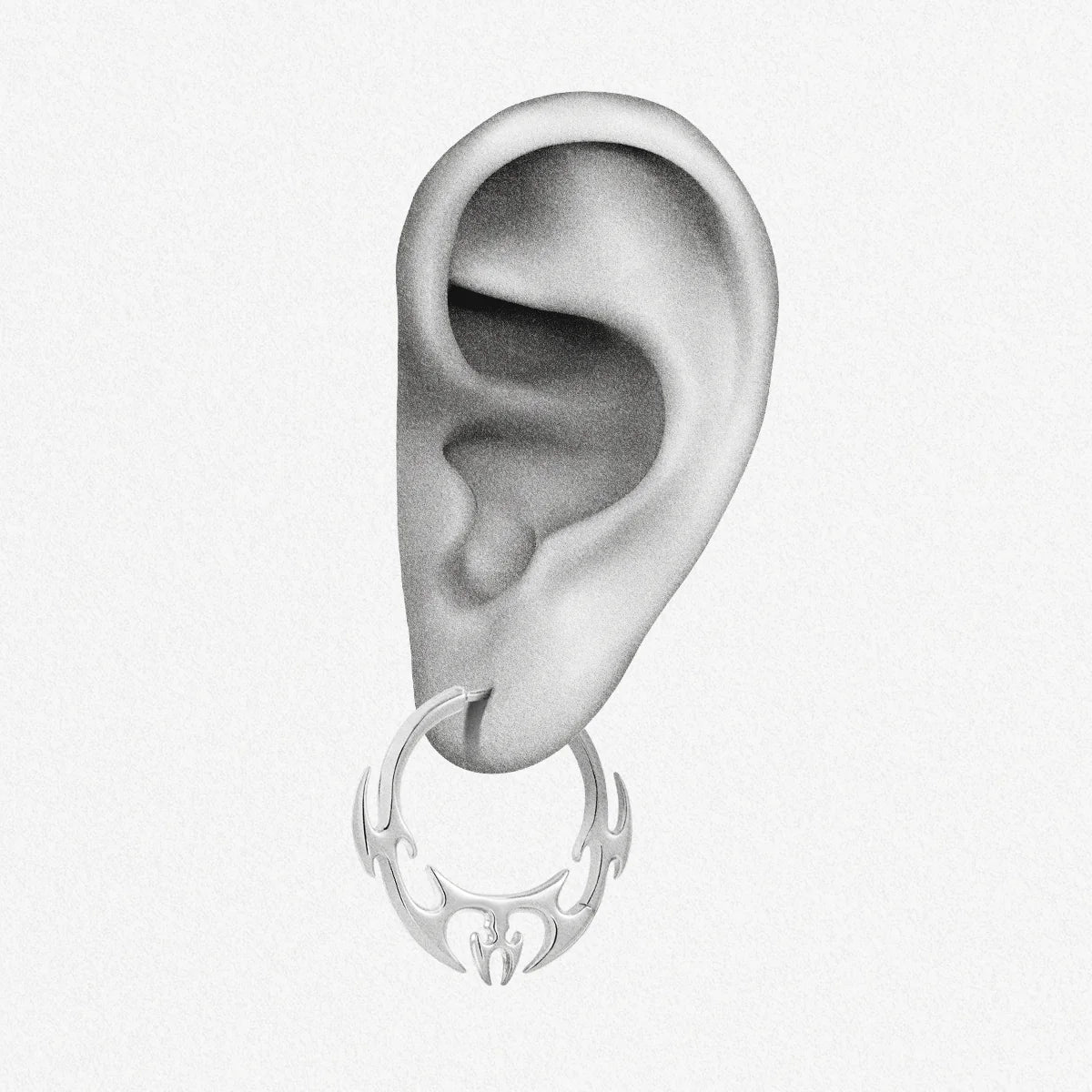 HELLFIRE WING EARRINGS
