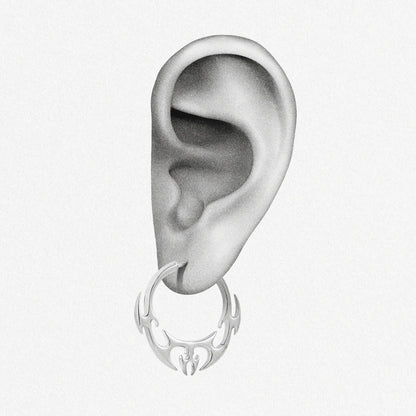 HELLFIRE WING EARRINGS