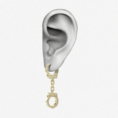 HANDCUFF CHAIN EARRINGS