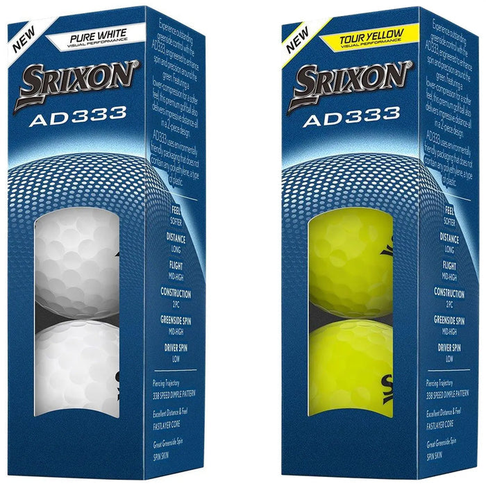 2026 Srixon AD333 Golf Balls