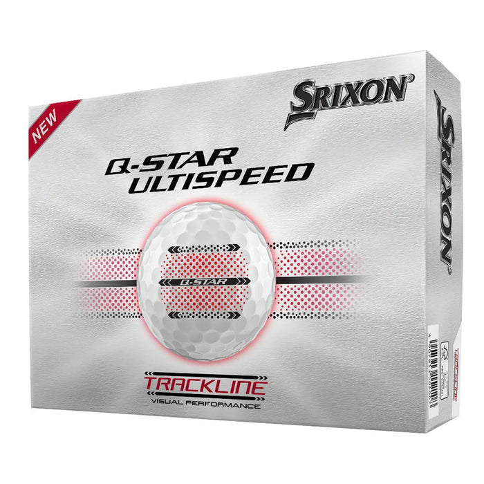 2026 Srixon Q-Star Ultispeed Trackline Golf Balls