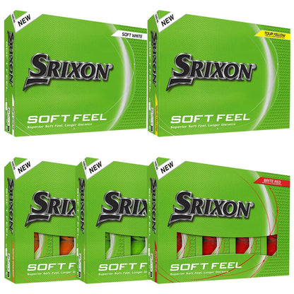 2026 Srixon Soft Feel Golf Balls - Double Dozen