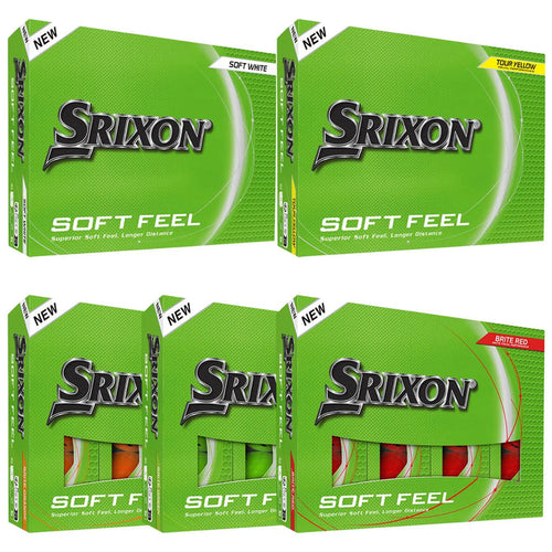 2026 Srixon Soft Feel Golf Balls - Double Dozen