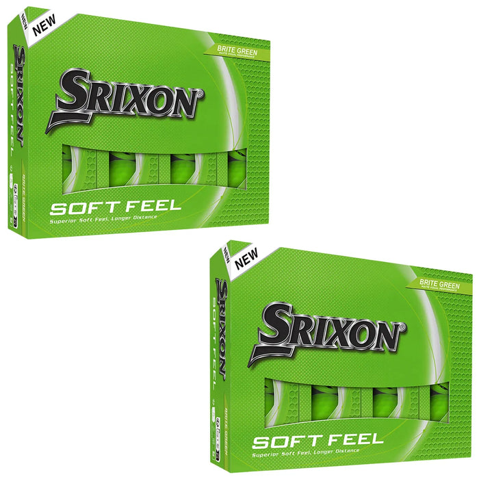 2026 Srixon Soft Feel Golf Balls - Double Dozen