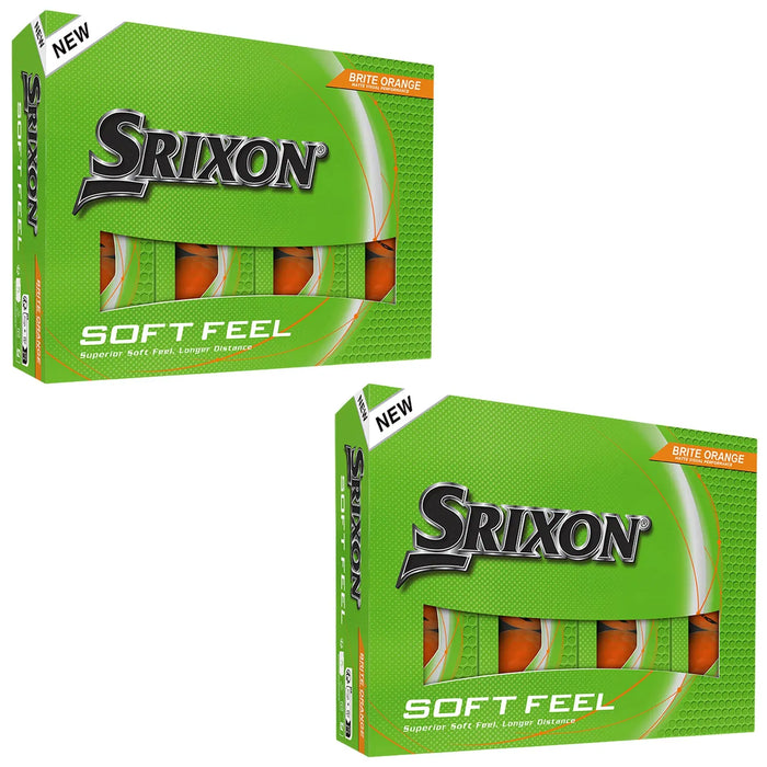 2026 Srixon Soft Feel Golf Balls - Double Dozen