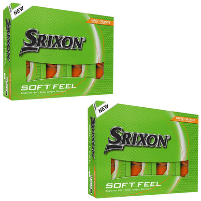 2026 Srixon Soft Feel Golf Balls - Double Dozen