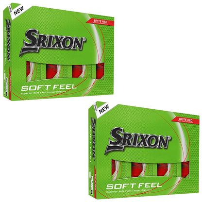 2026 Srixon Soft Feel Golf Balls - Double Dozen