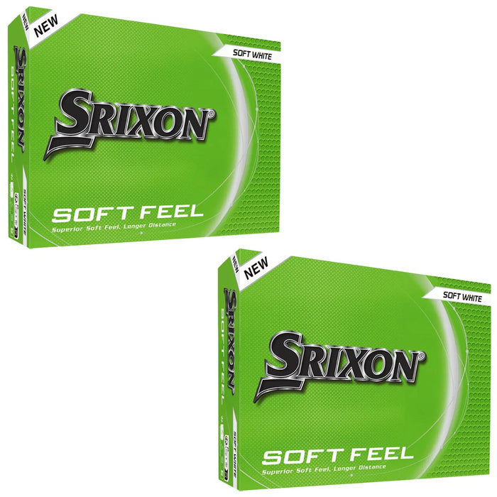 2026 Srixon Soft Feel Golf Balls - Double Dozen