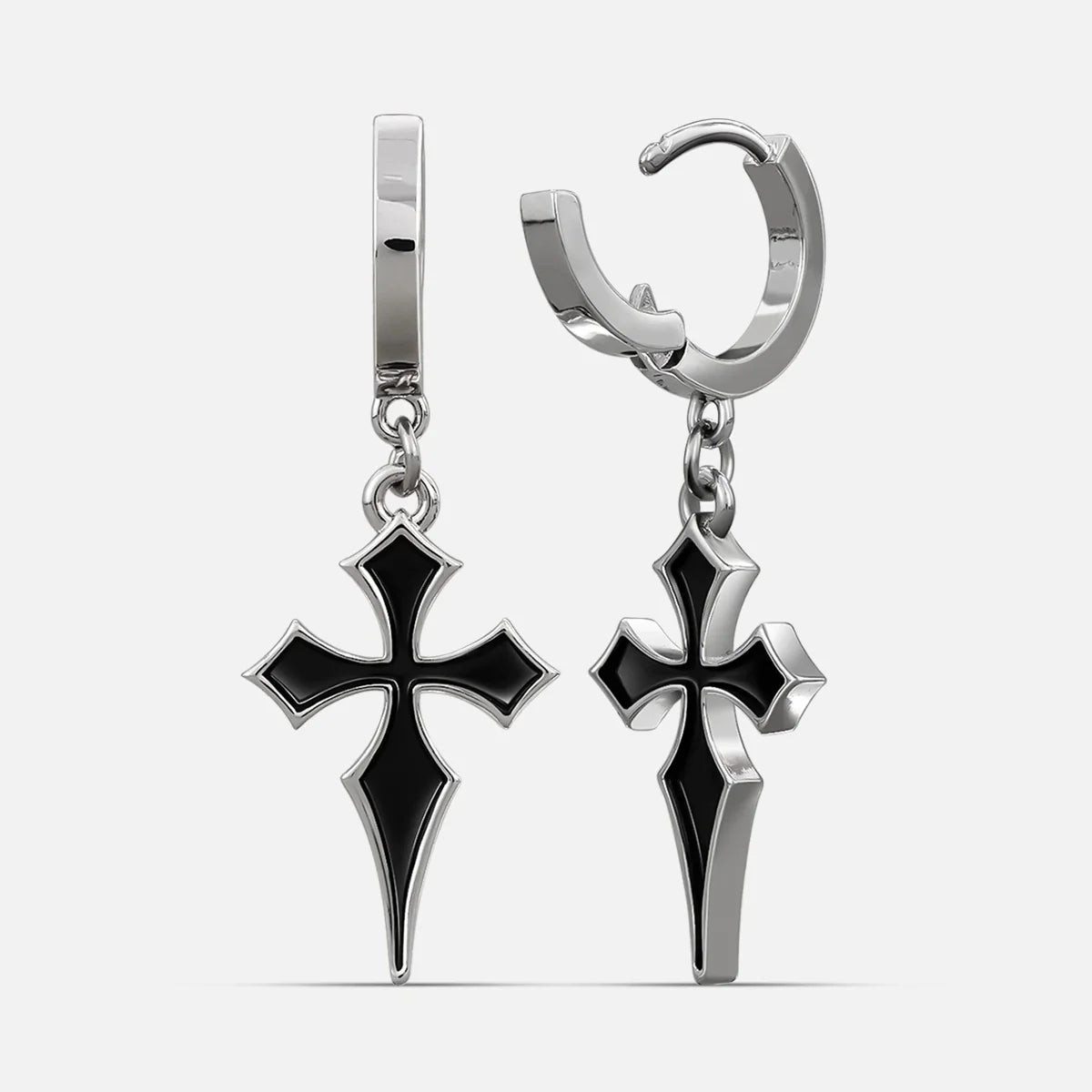 GOTHIC CROSS EARRINGS