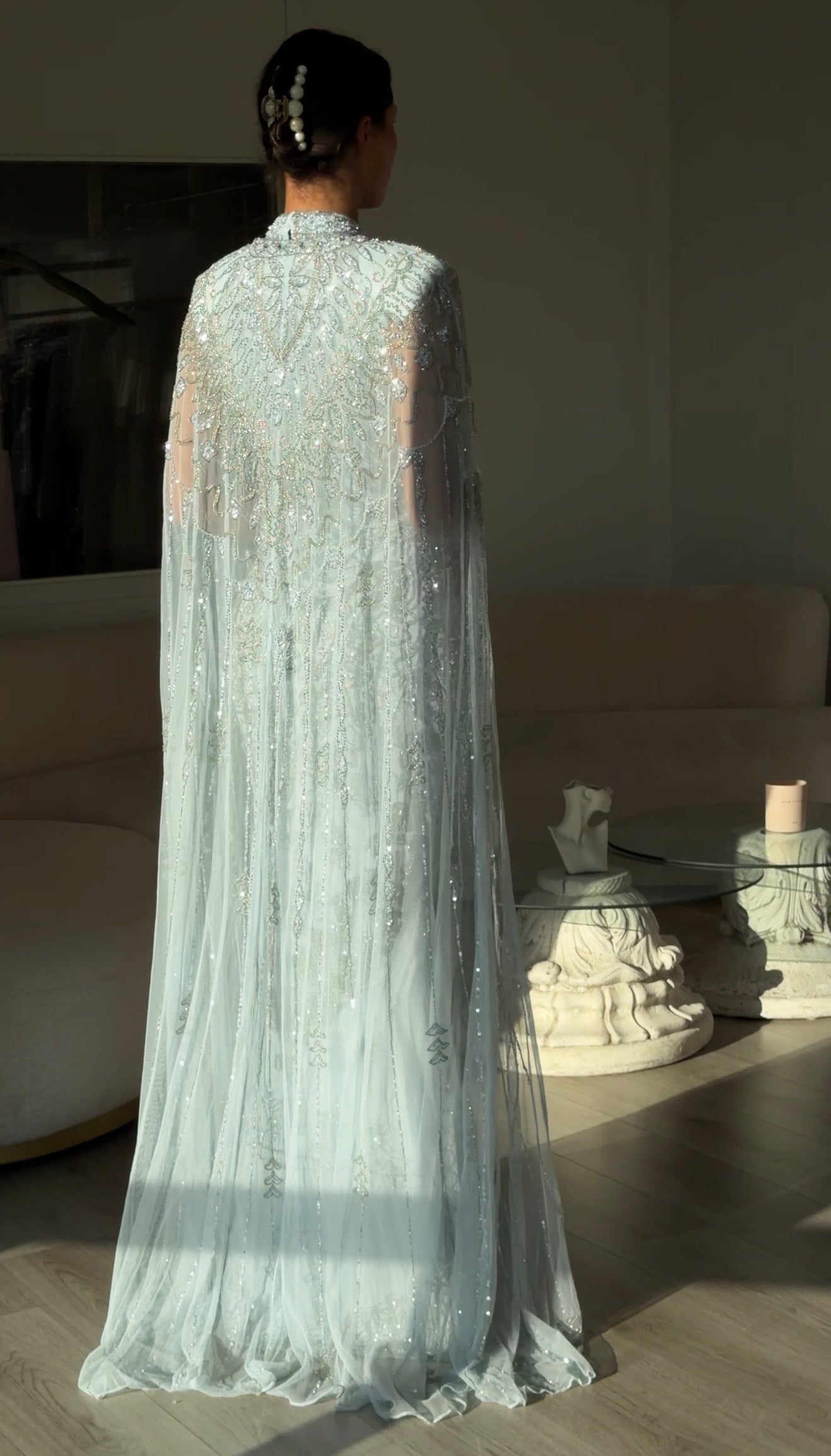 The Lale dress baby blue