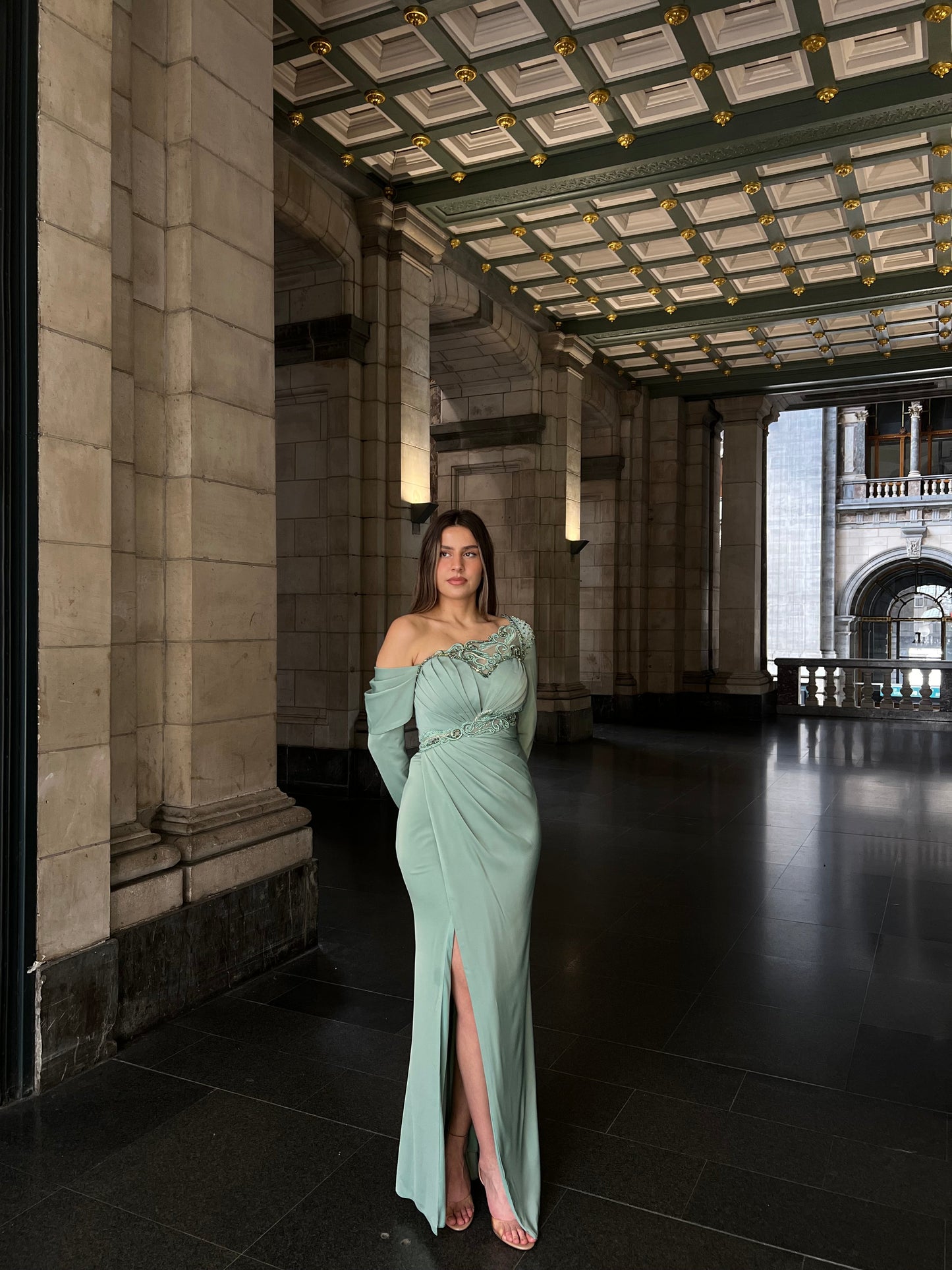 The Miray dress mint