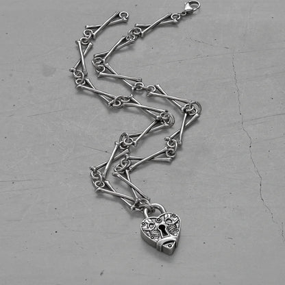 HEART LOCK NECKLACE