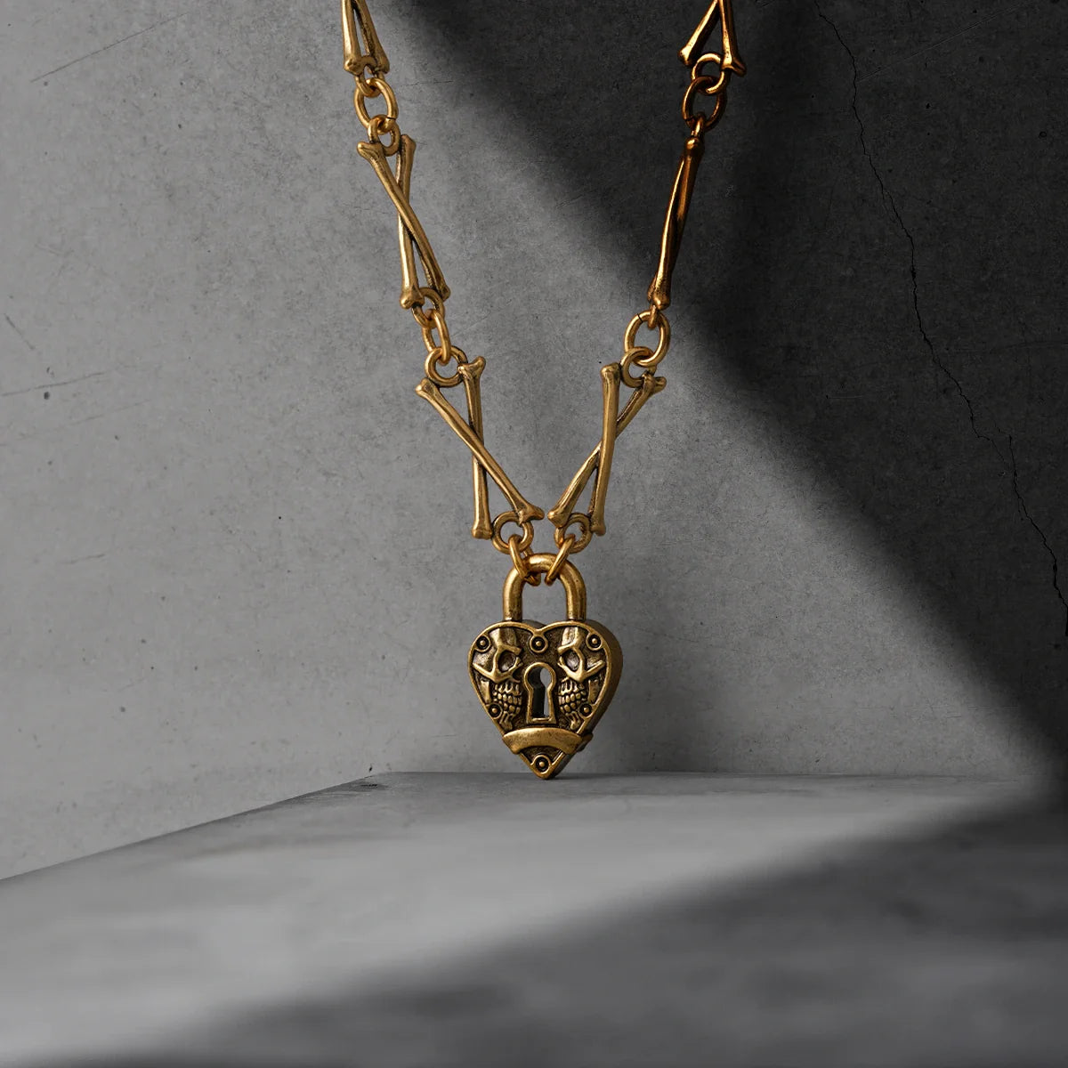 HEART LOCK NECKLACE
