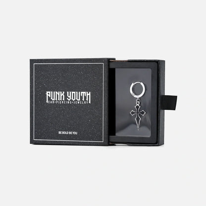 GOTHIC CROSS EARRINGS