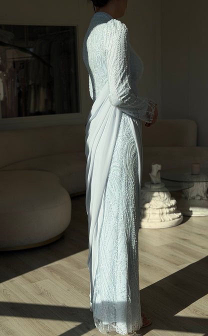The Aysel dress baby blue