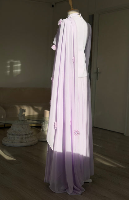 The Peony dress lilac