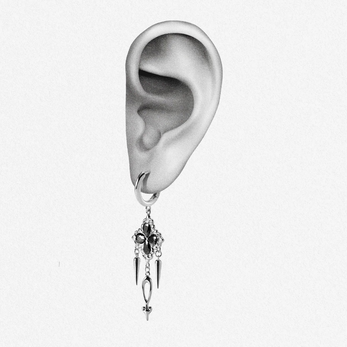GOTHIC BLOOM EARRINGS