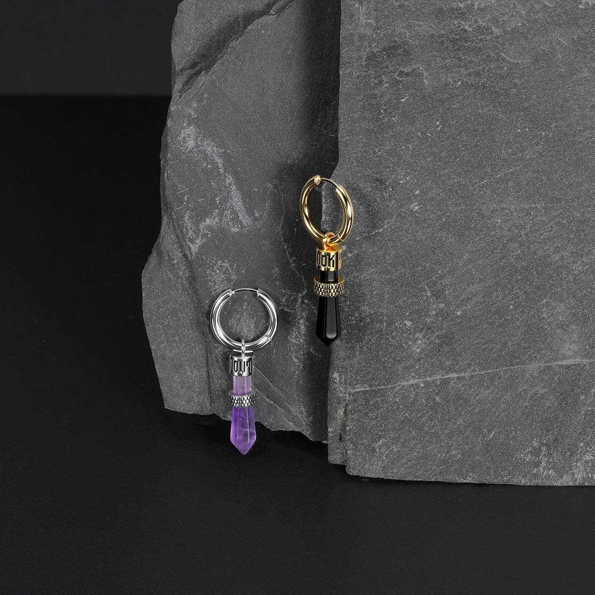 HEX PRISM EARRINGS