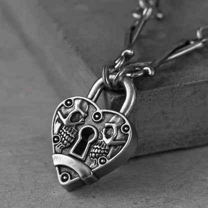 HEART LOCK NECKLACE