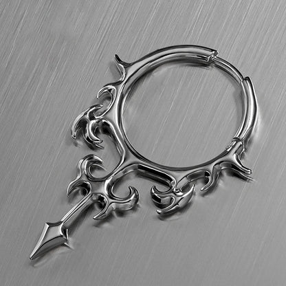 HELLFLAME BLADE EARRINGS