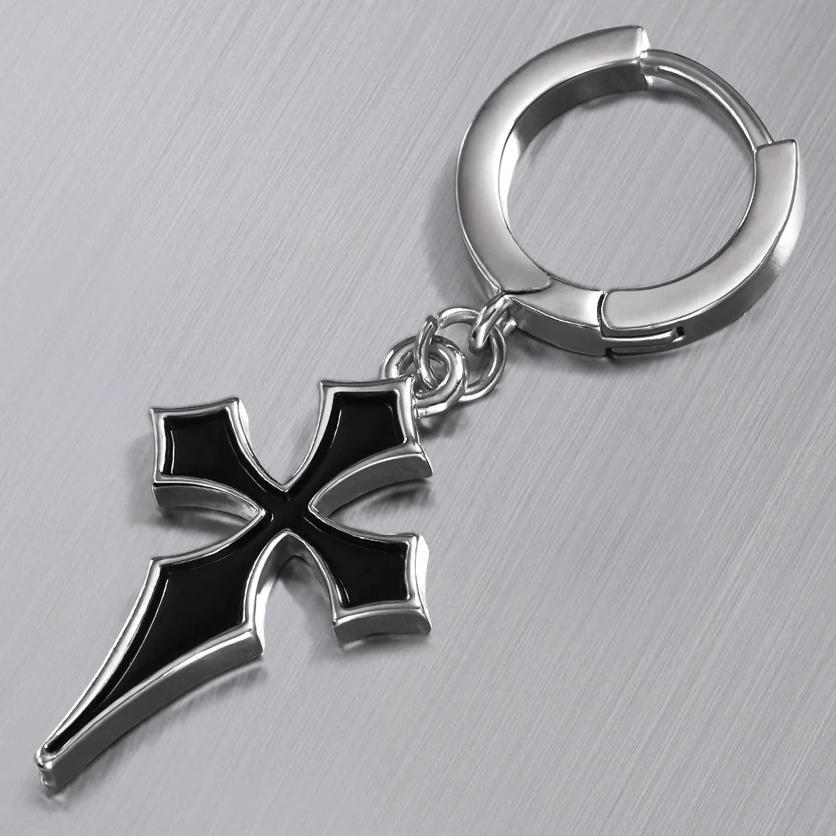 GOTHIC CROSS EARRINGS