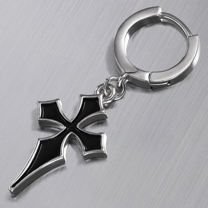 GOTHIC CROSS EARRINGS