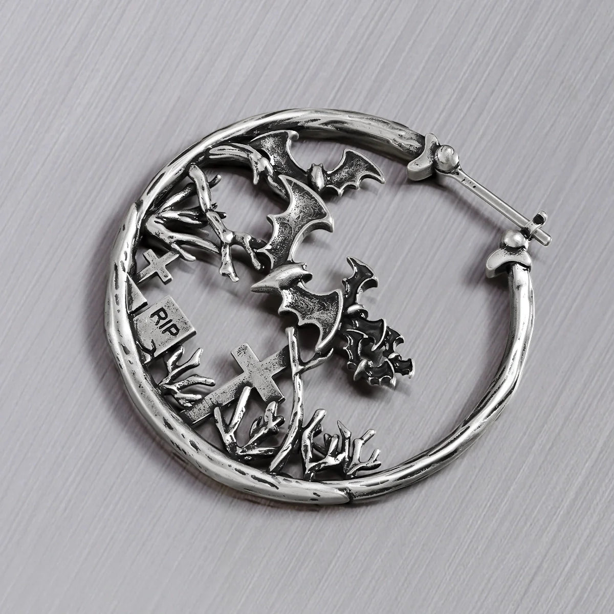 GRAVEYARD BAT EARRINGS