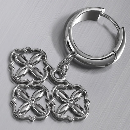 GOTHIC QUATREFOIL EARRINGS