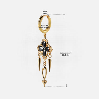 GOTHIC BLOOM EARRINGS