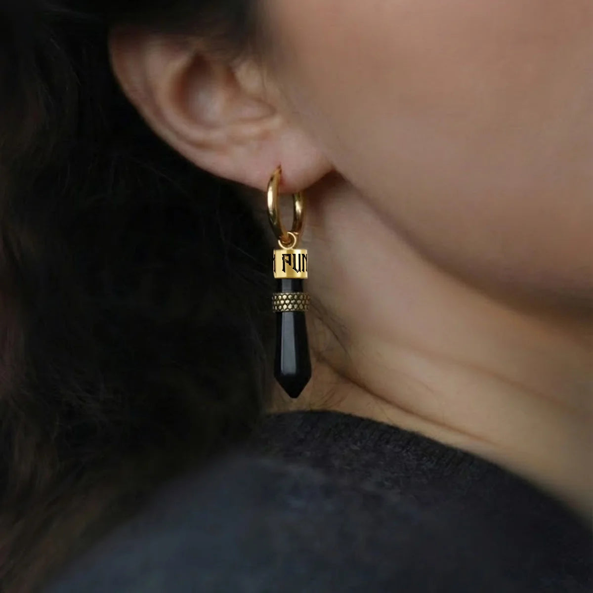 HEX PRISM EARRINGS