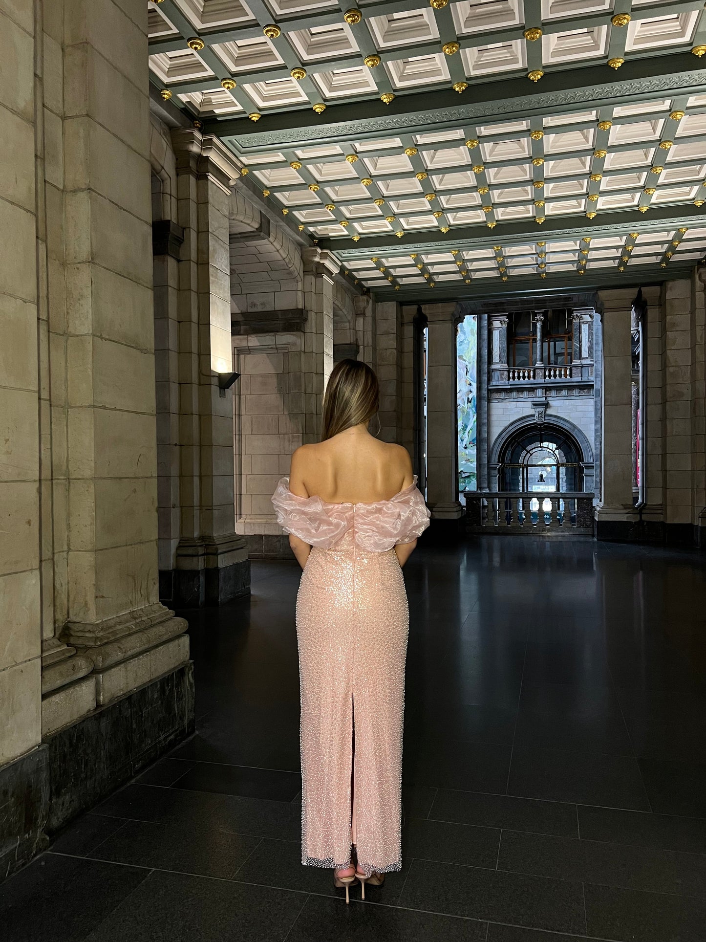 The Meya dress soft pink