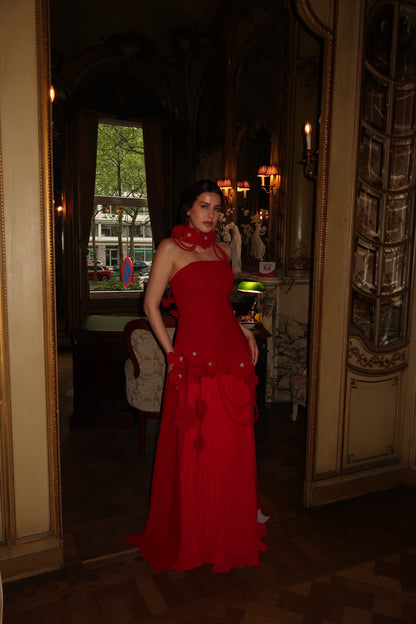 The Lizge dress red